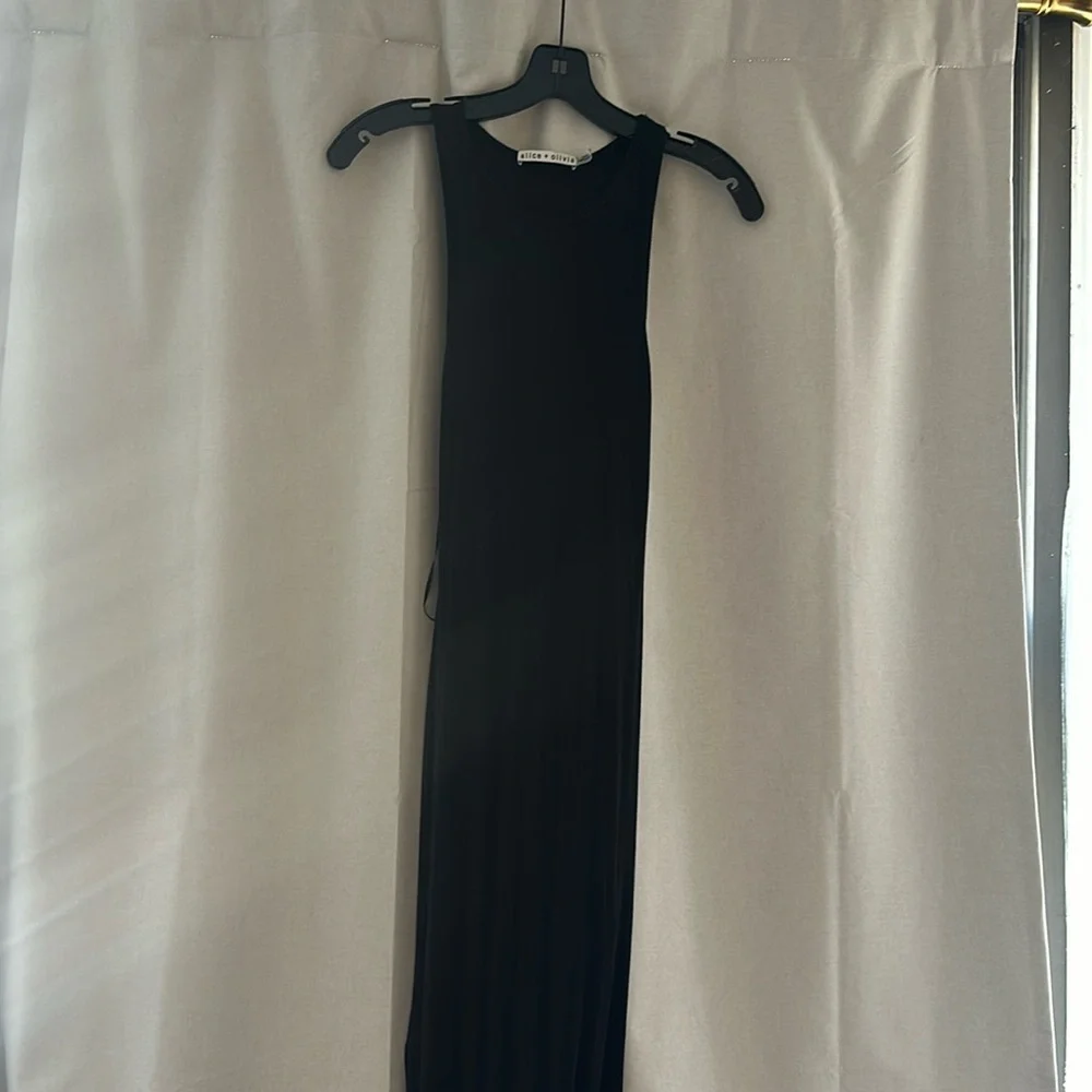 Alice + Olivia Pania Sleeveless Maxi Slit Side Dress - Picture 2 of 4